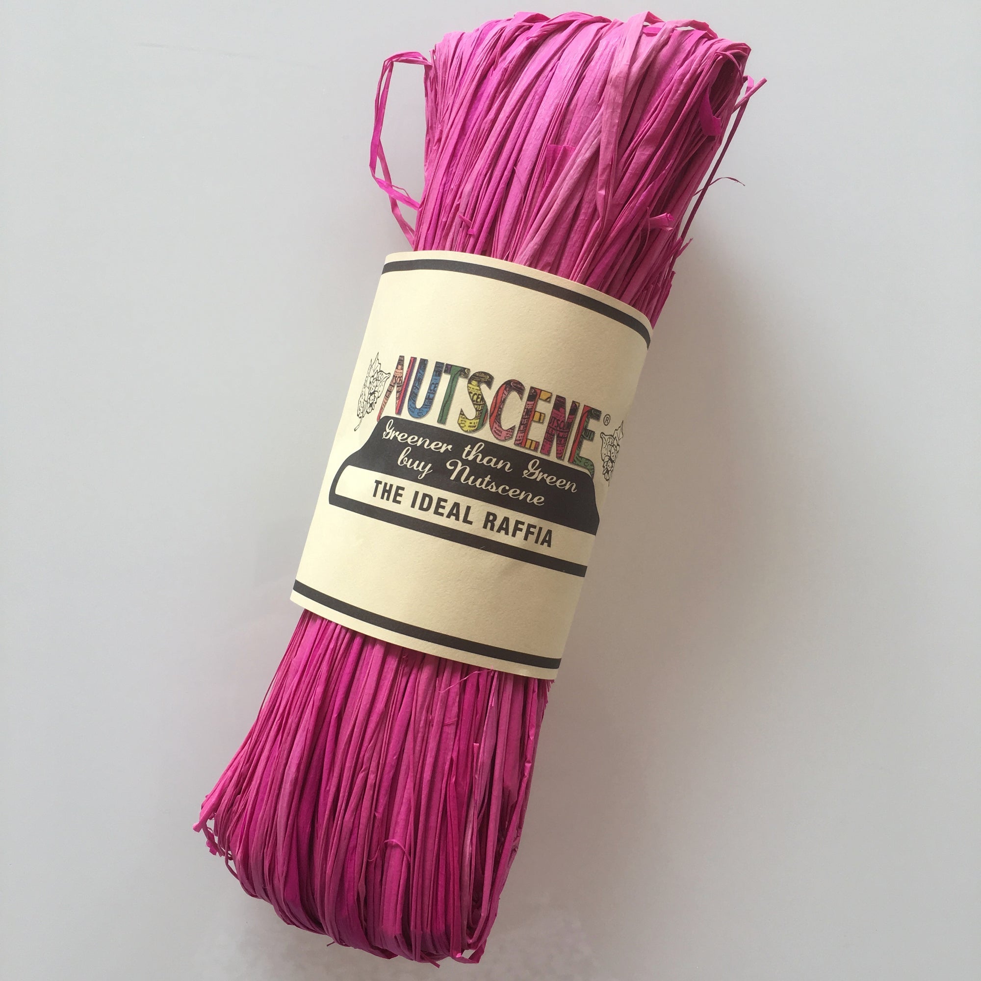 Nutscene Raffia 50g - Fuchsia