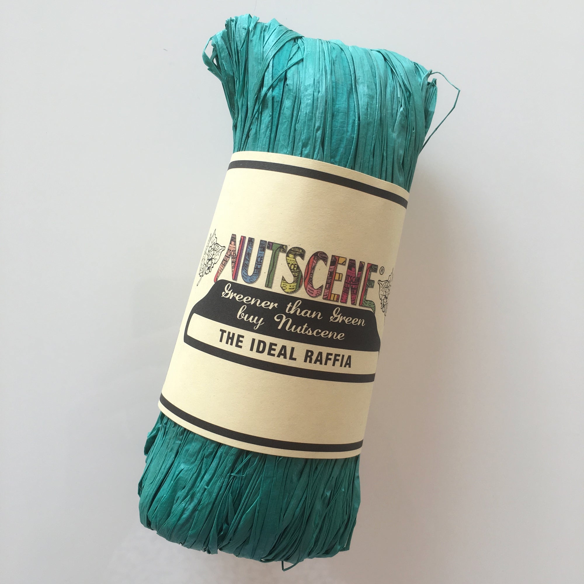 Nutscene Raffia 50g - Jade Green