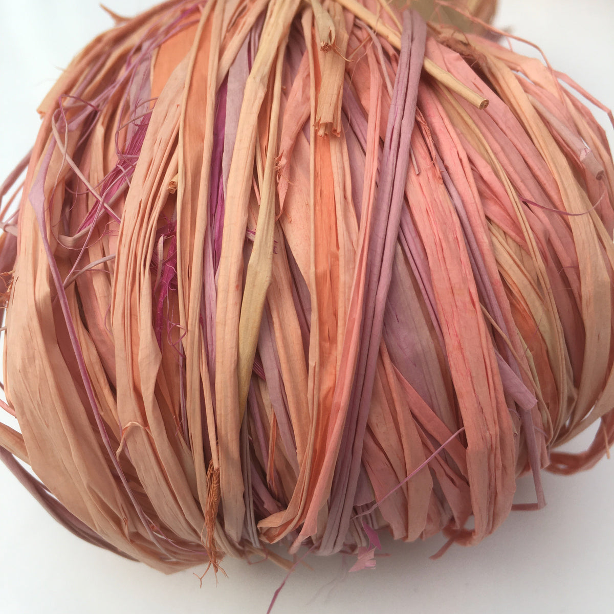 Raffia 150g - Ombré Coral