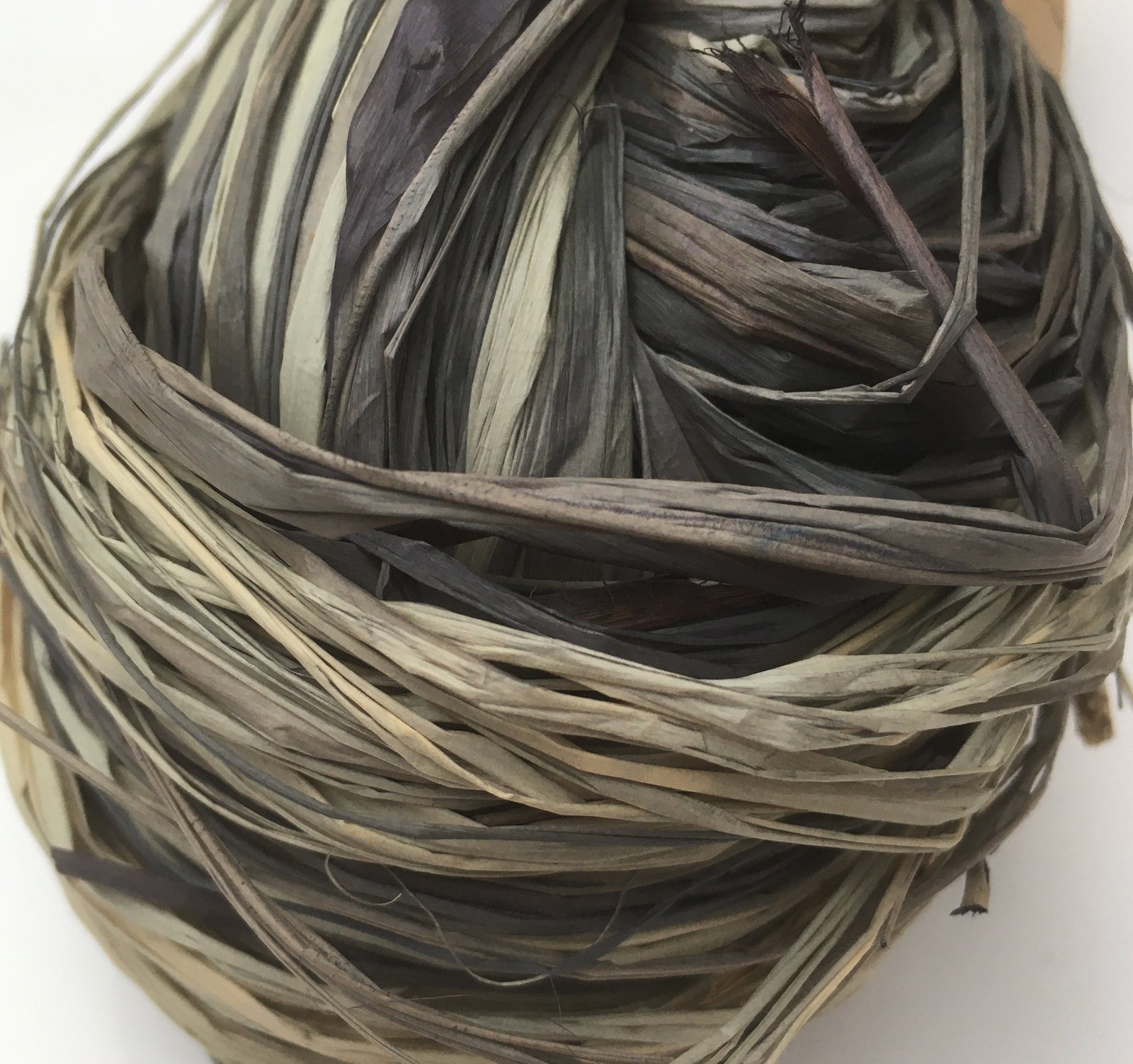 Raffia Basket Kit - Ombré Grey