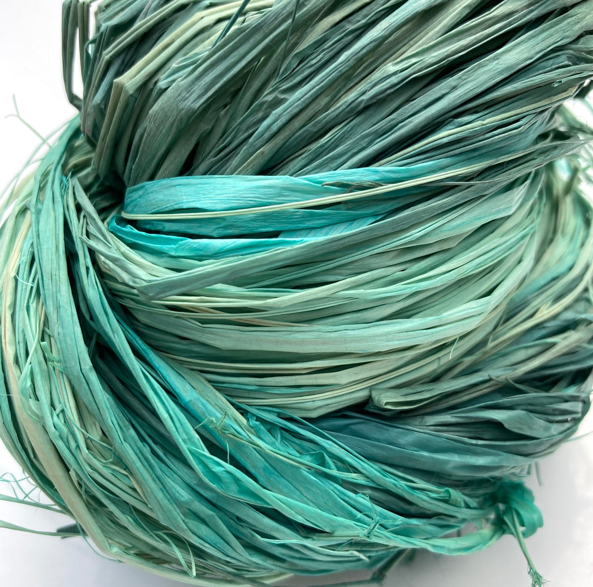Raffia Basket Kit - Ombré Opal