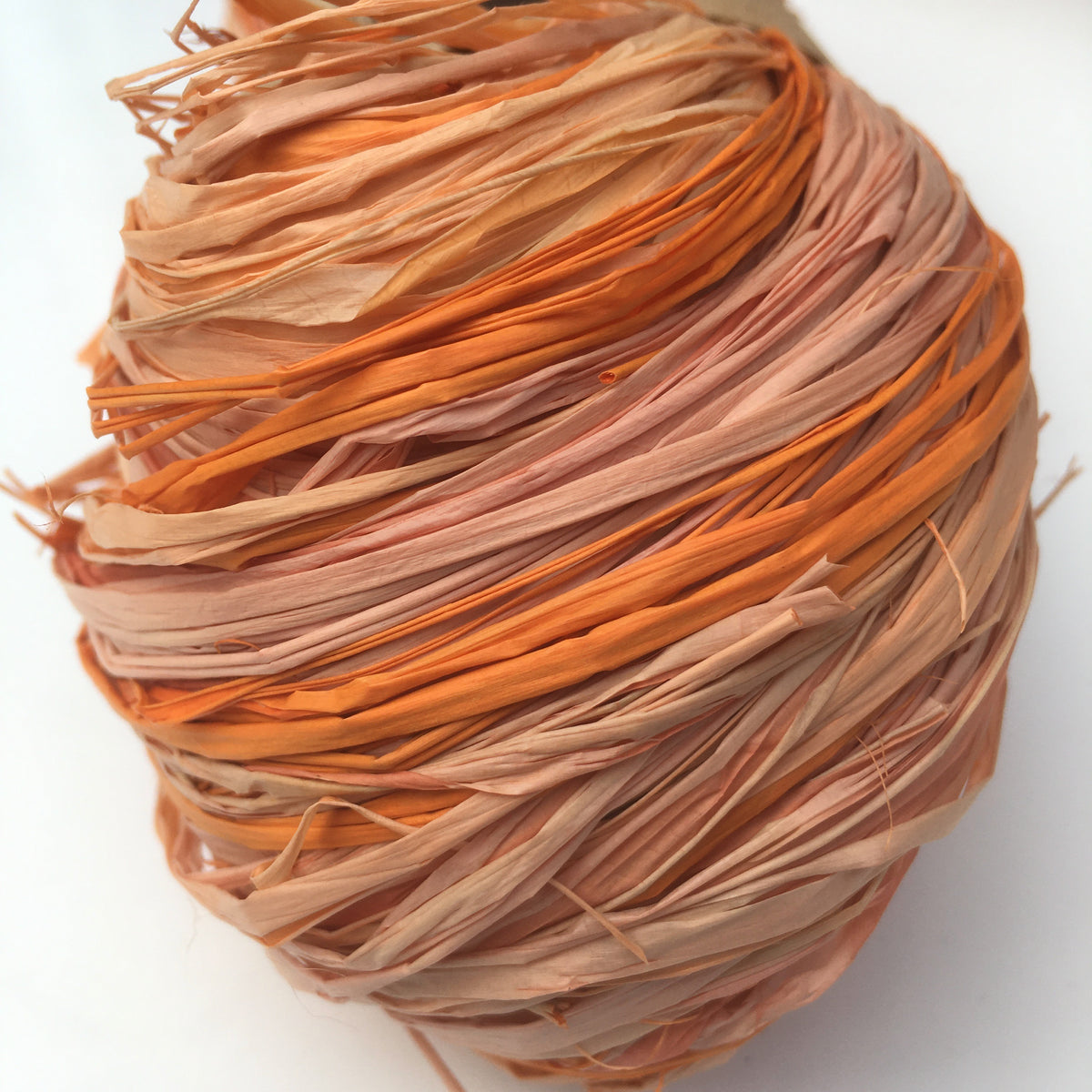 Raffia 150g - Ombré Tangerine