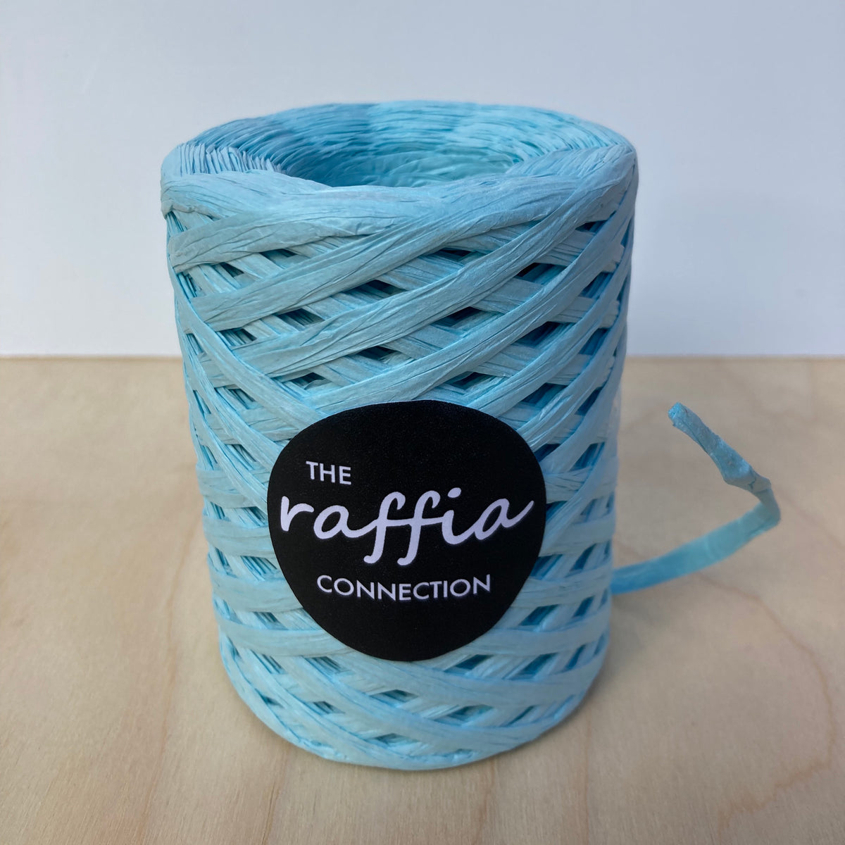 Paper Raffia 100m Light Blue