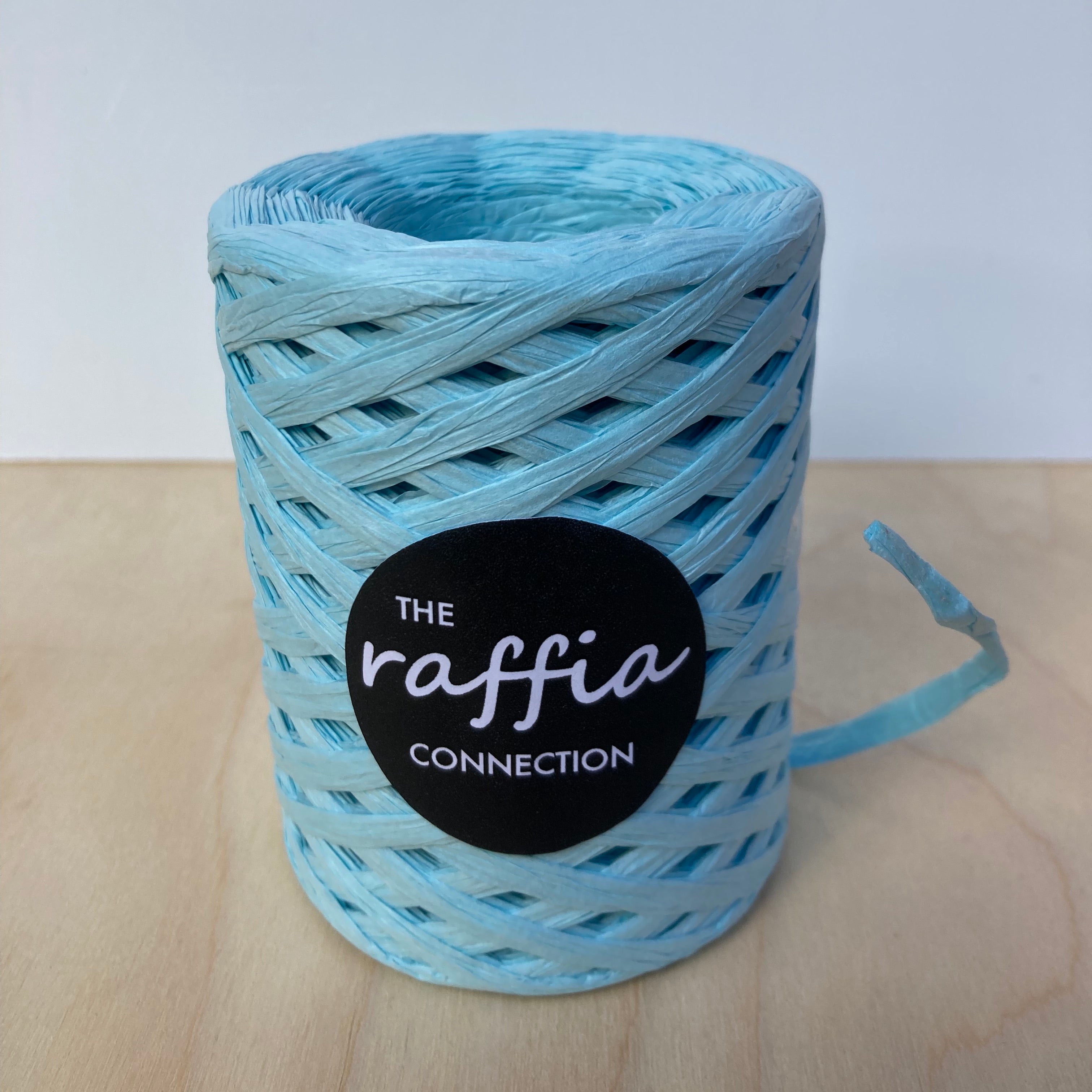 Paper Raffia 100m Light Blue - The Raffia Connection