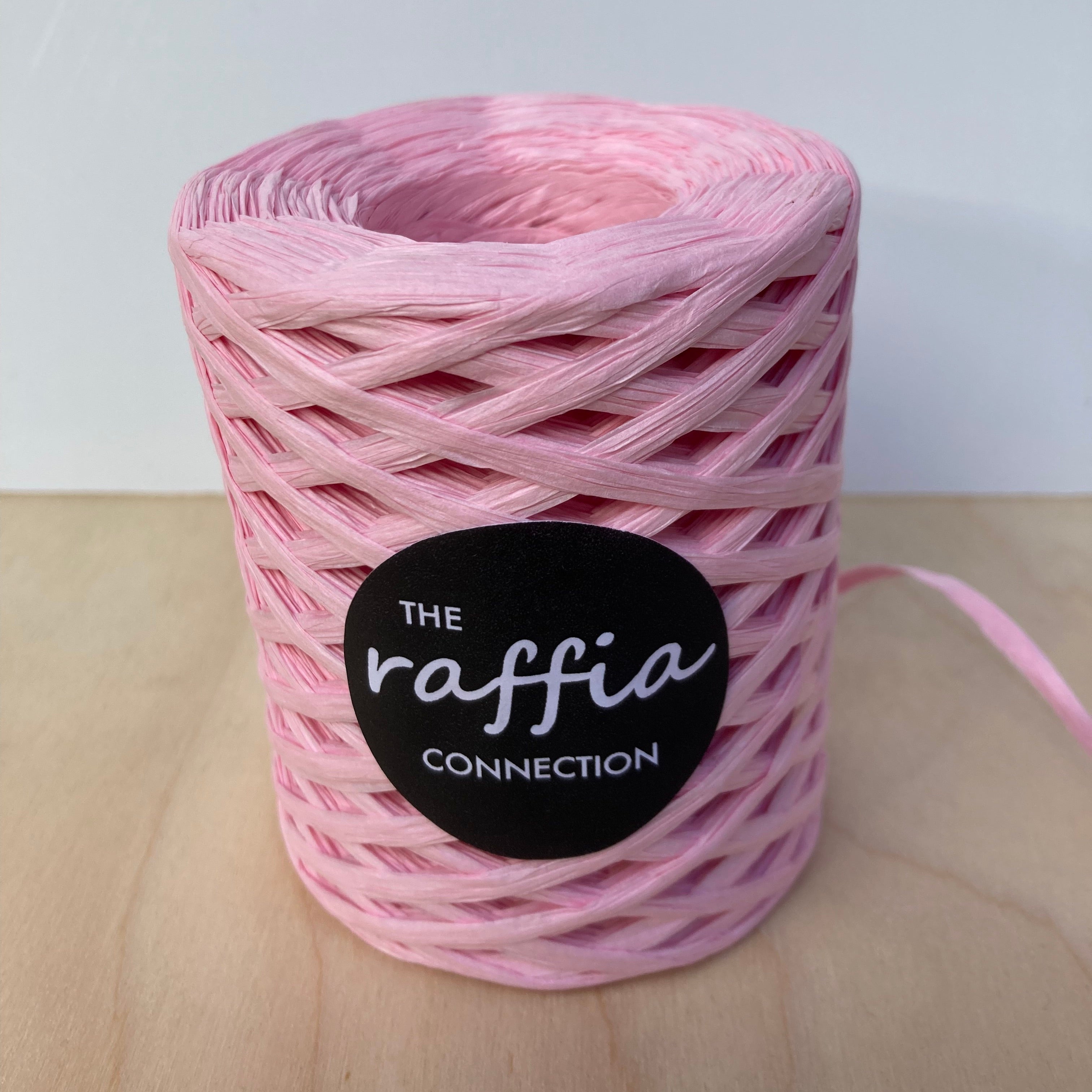 Matte Paper Raffia Paper Raffia 100m Light Pink - The Raffia Connection