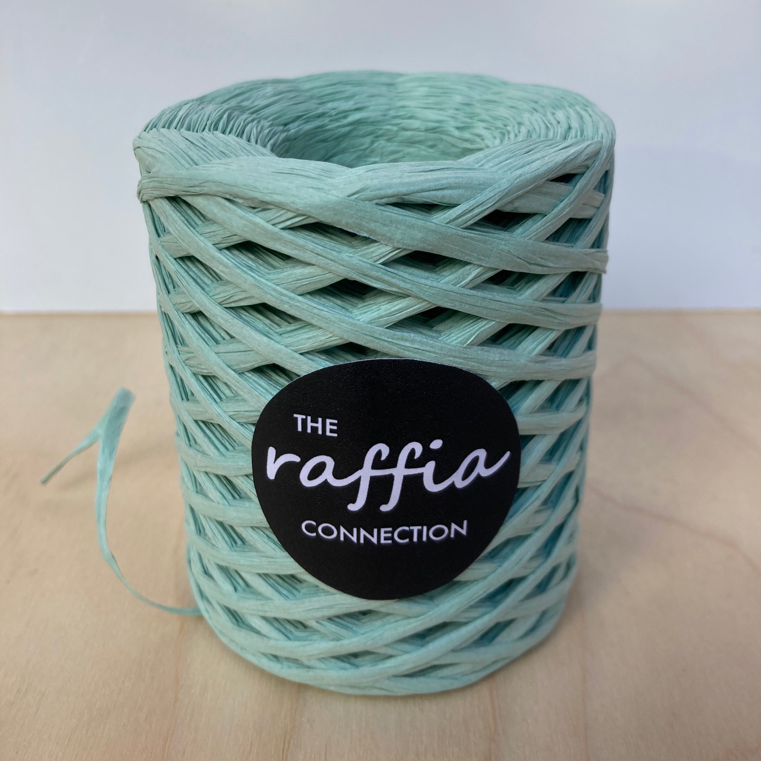 Matte Paper Raffia Paper Raffia 100m Mint - The Raffia Connection