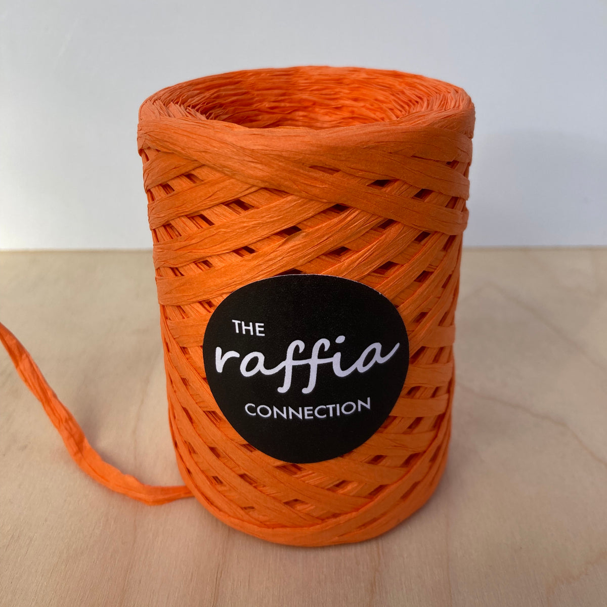 Paper Raffia 100m Orange