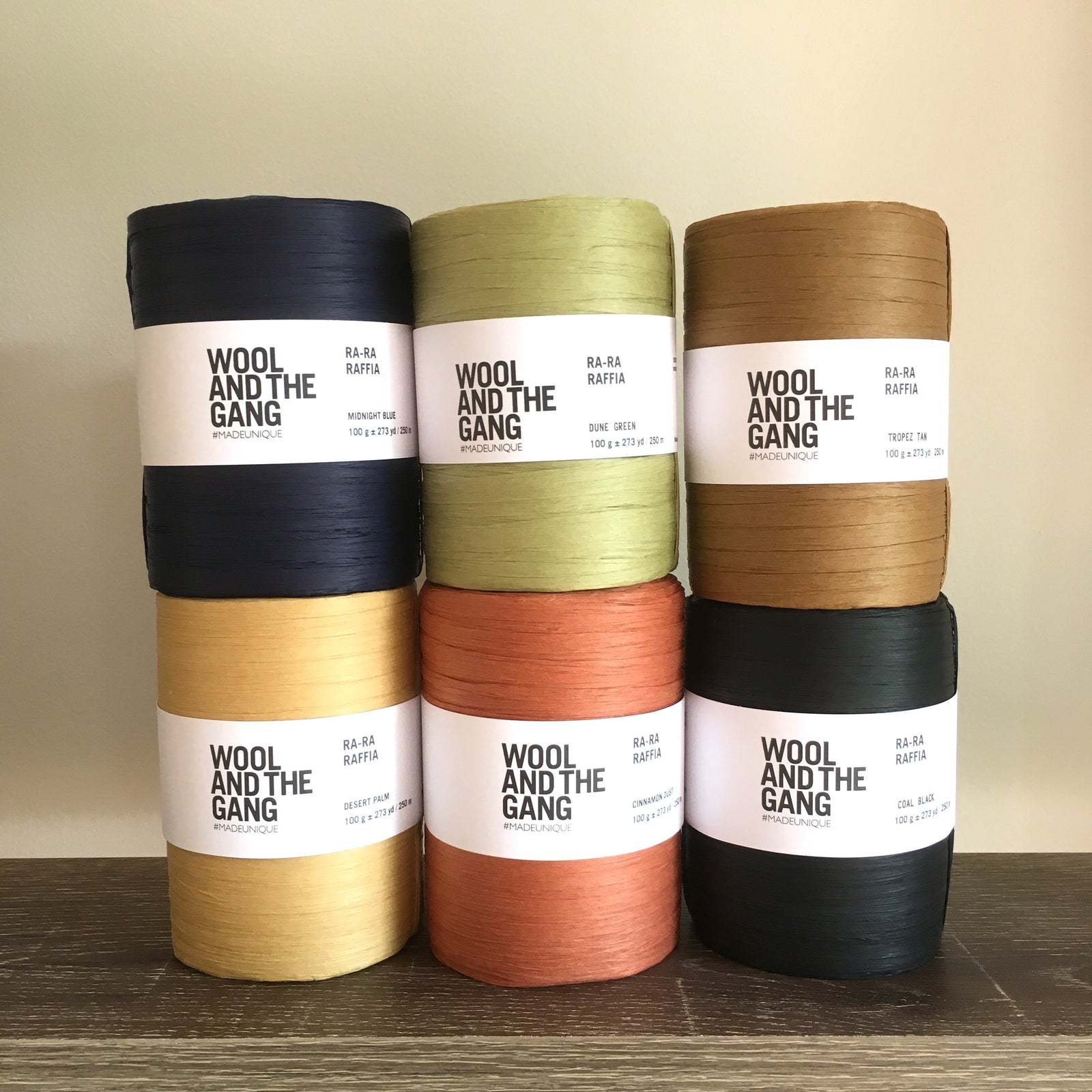 Ra-Ra Raffia 250m - Desert Palm