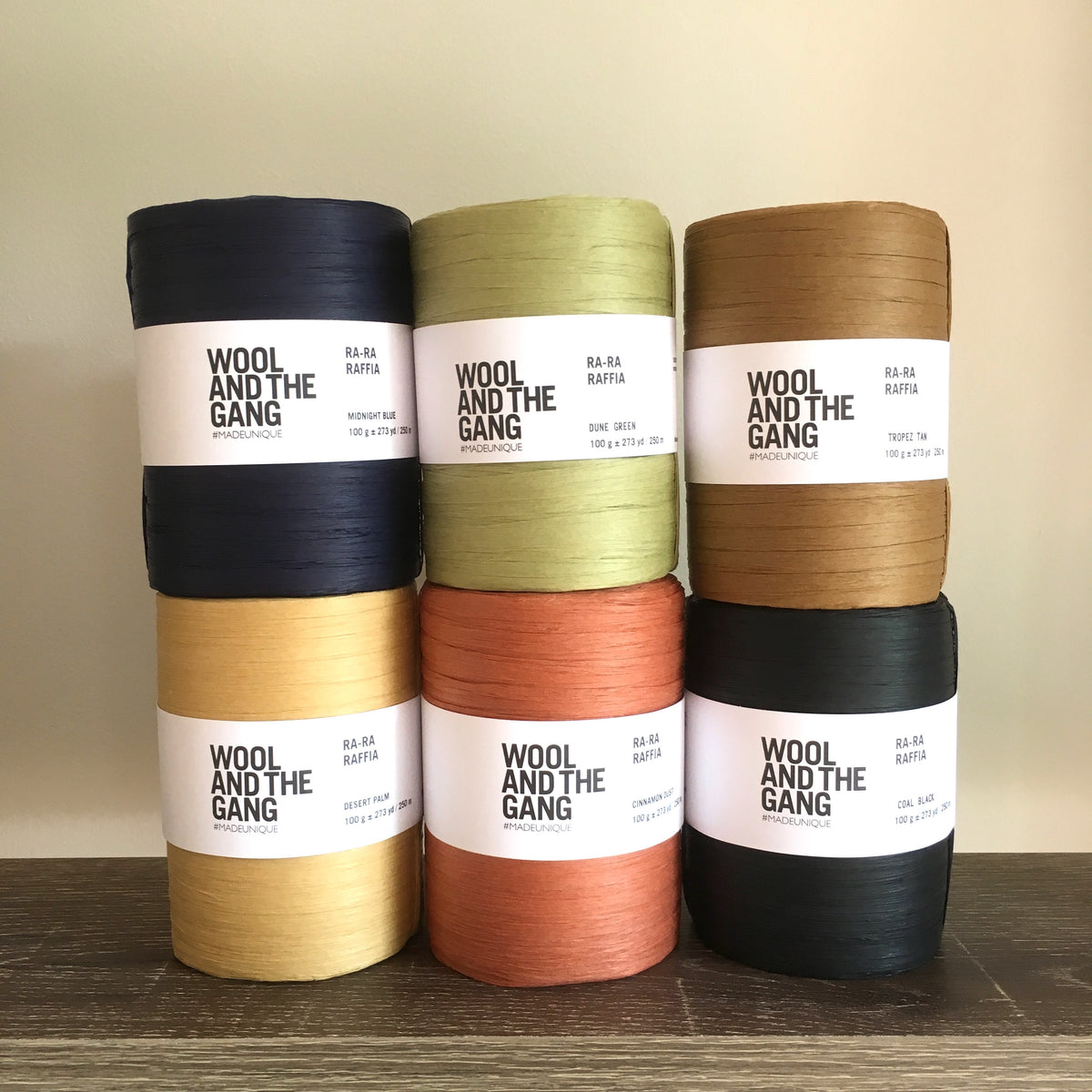 Ra-Ra Raffia 250m - Dune Green