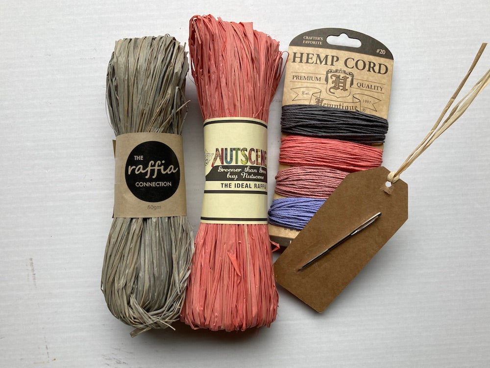 Raffia &amp; Hemp Bundle - English Tea