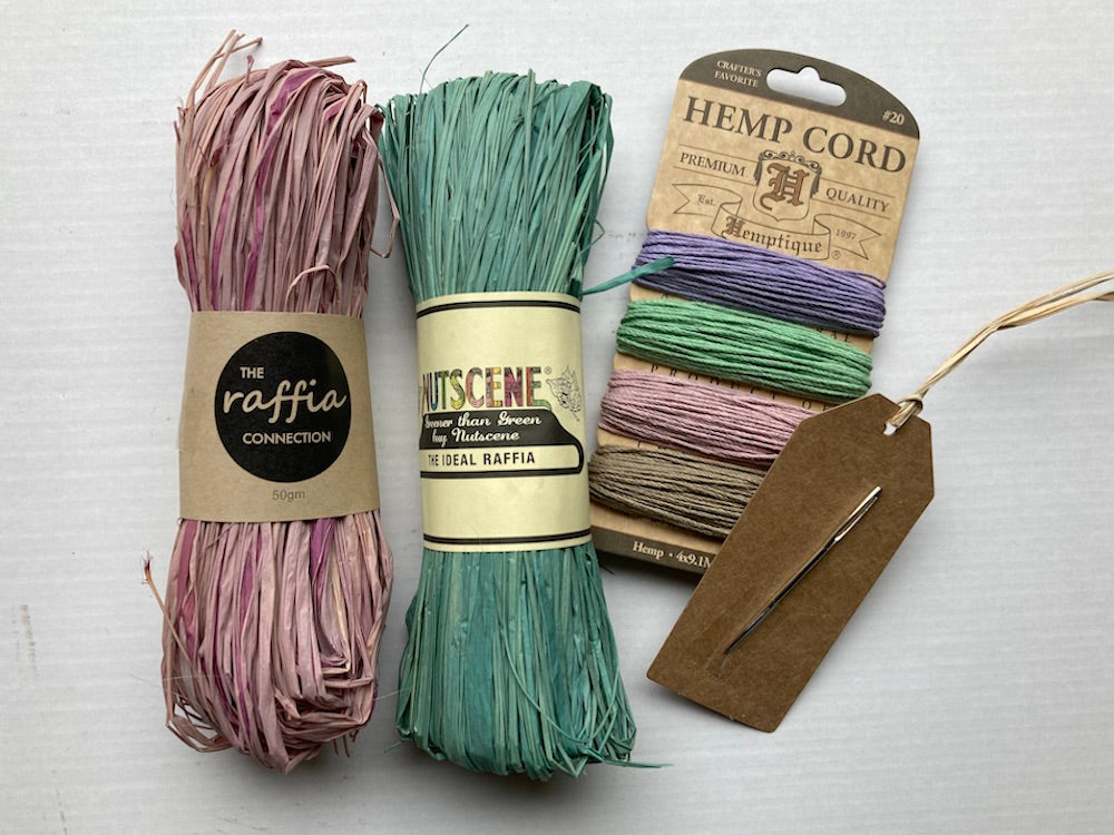 Raffia Hemp Bundle Vintage The Raffia Connection