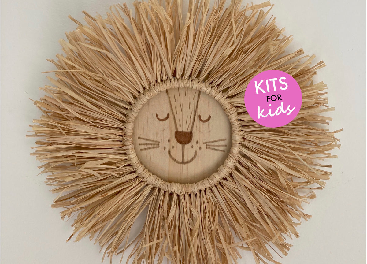 Raffia Lion Kit