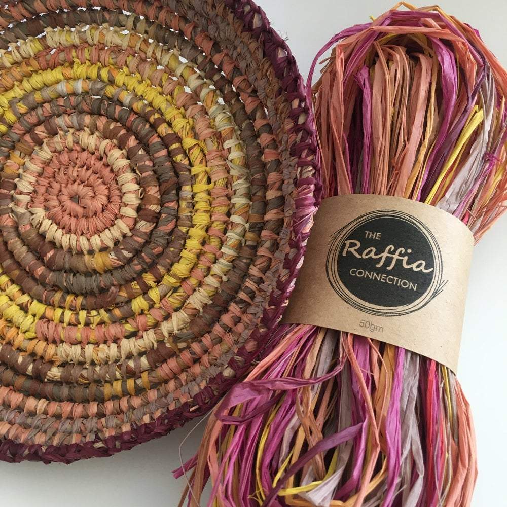 Raffia 50g - Desert Sunrise