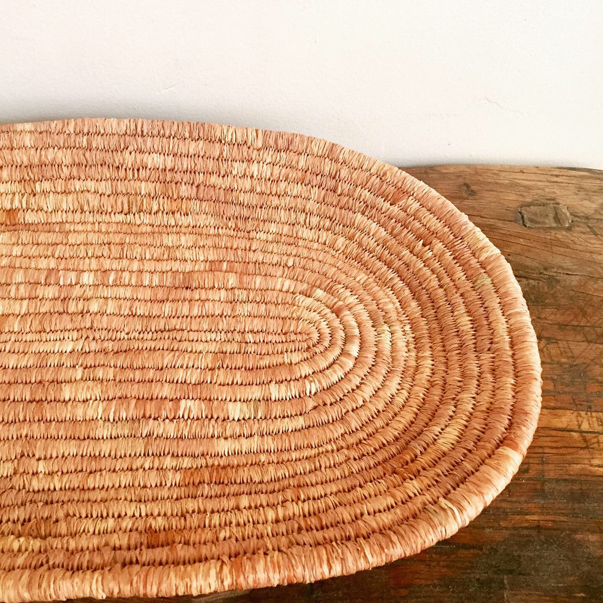 Raffia 50g - Burnt Umber (Hand-dyed)