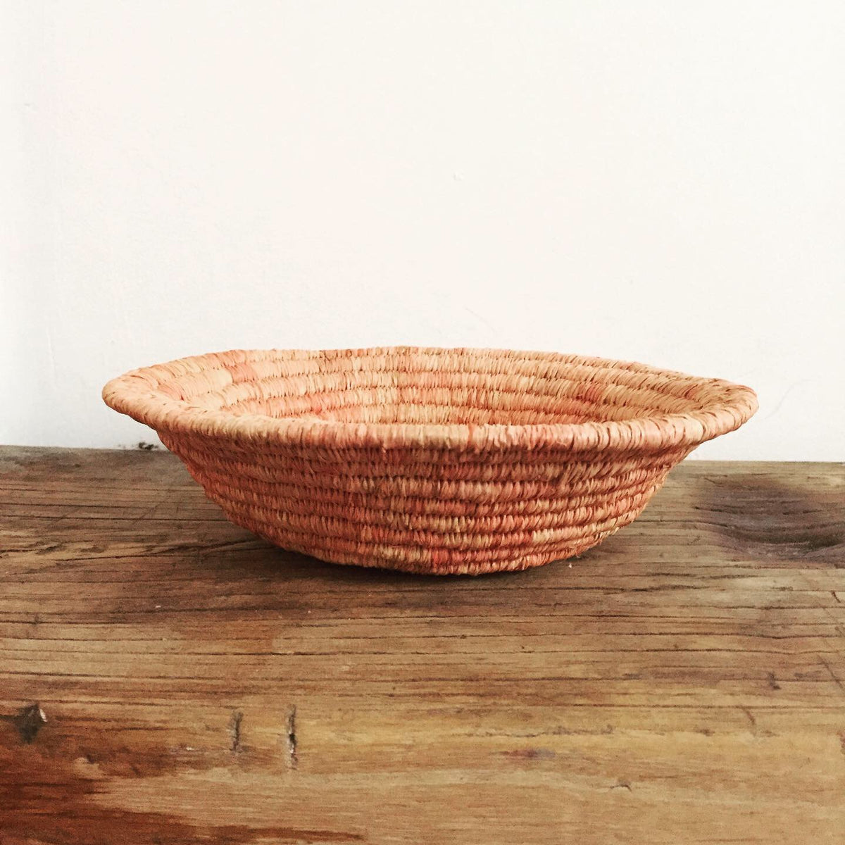 Raffia 50g - Coral (Hand-dyed)