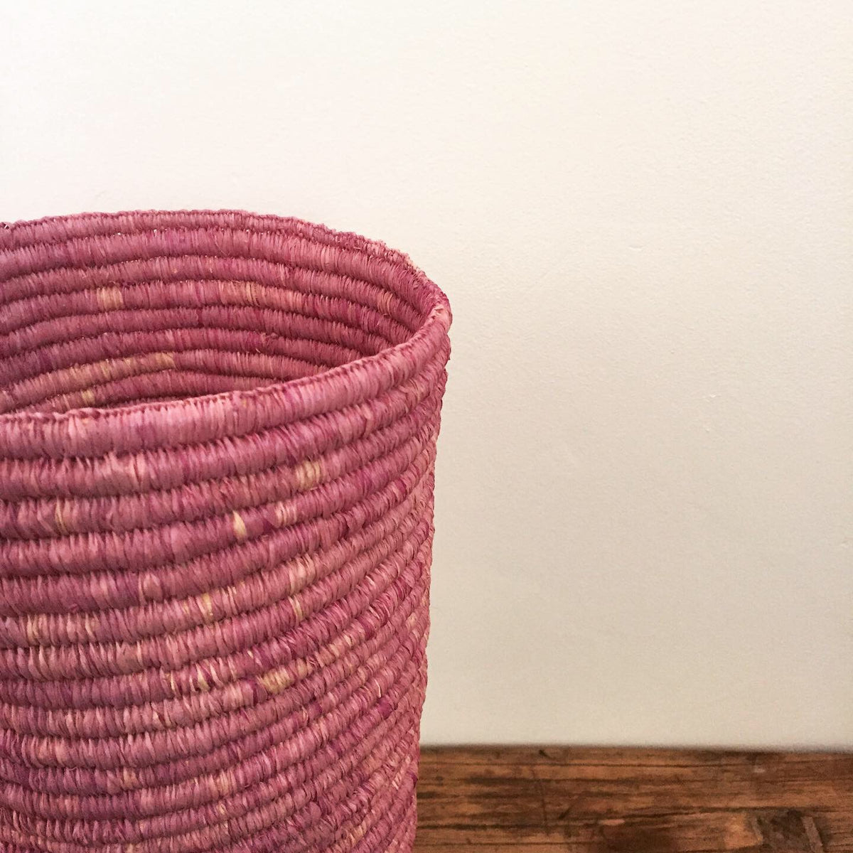Raffia 50g - Wild Raspberry (Hand-dyed)