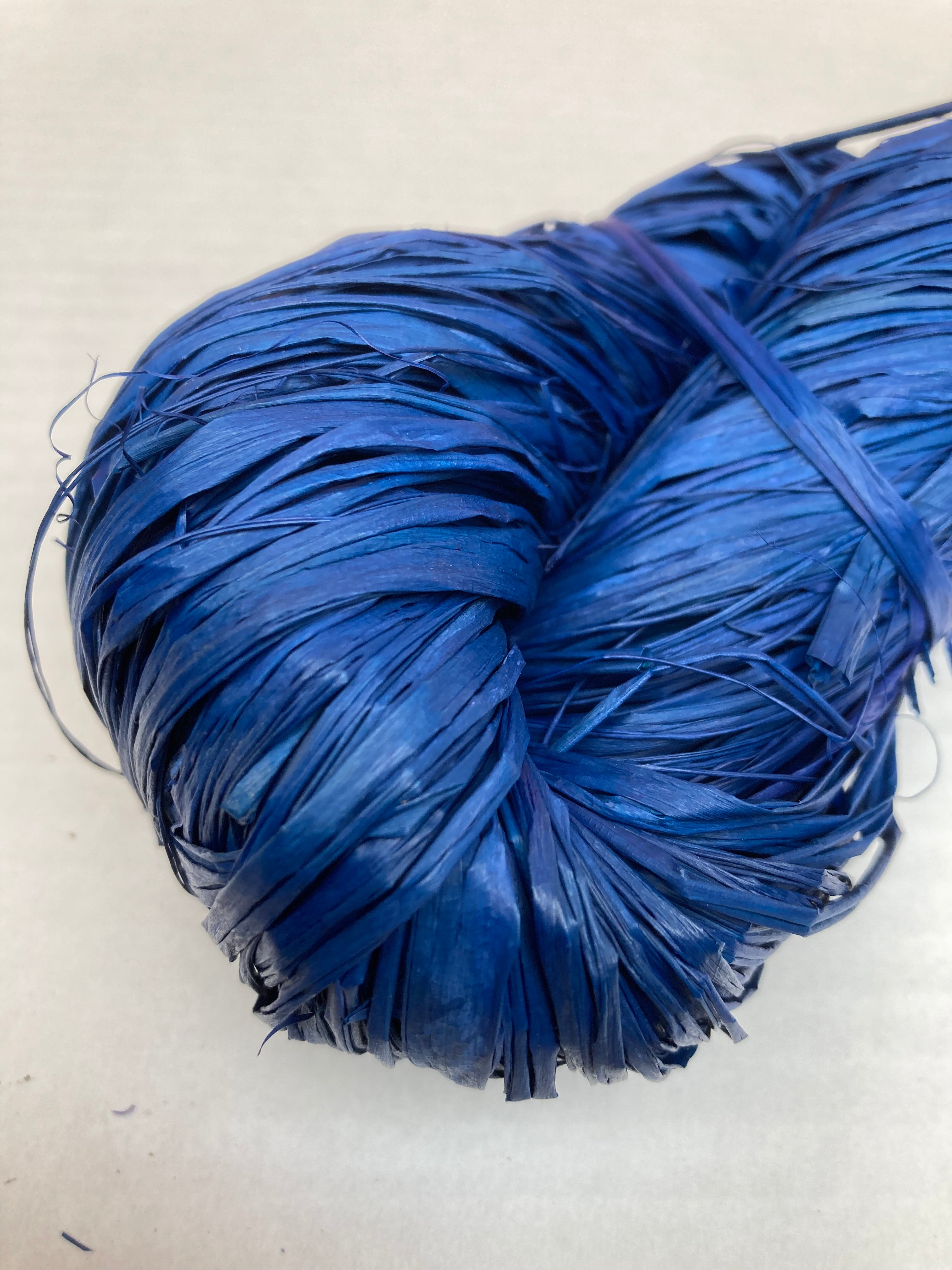 Majunga Raffia Tjanpi Raffia 250g Blue - The Raffia Connection