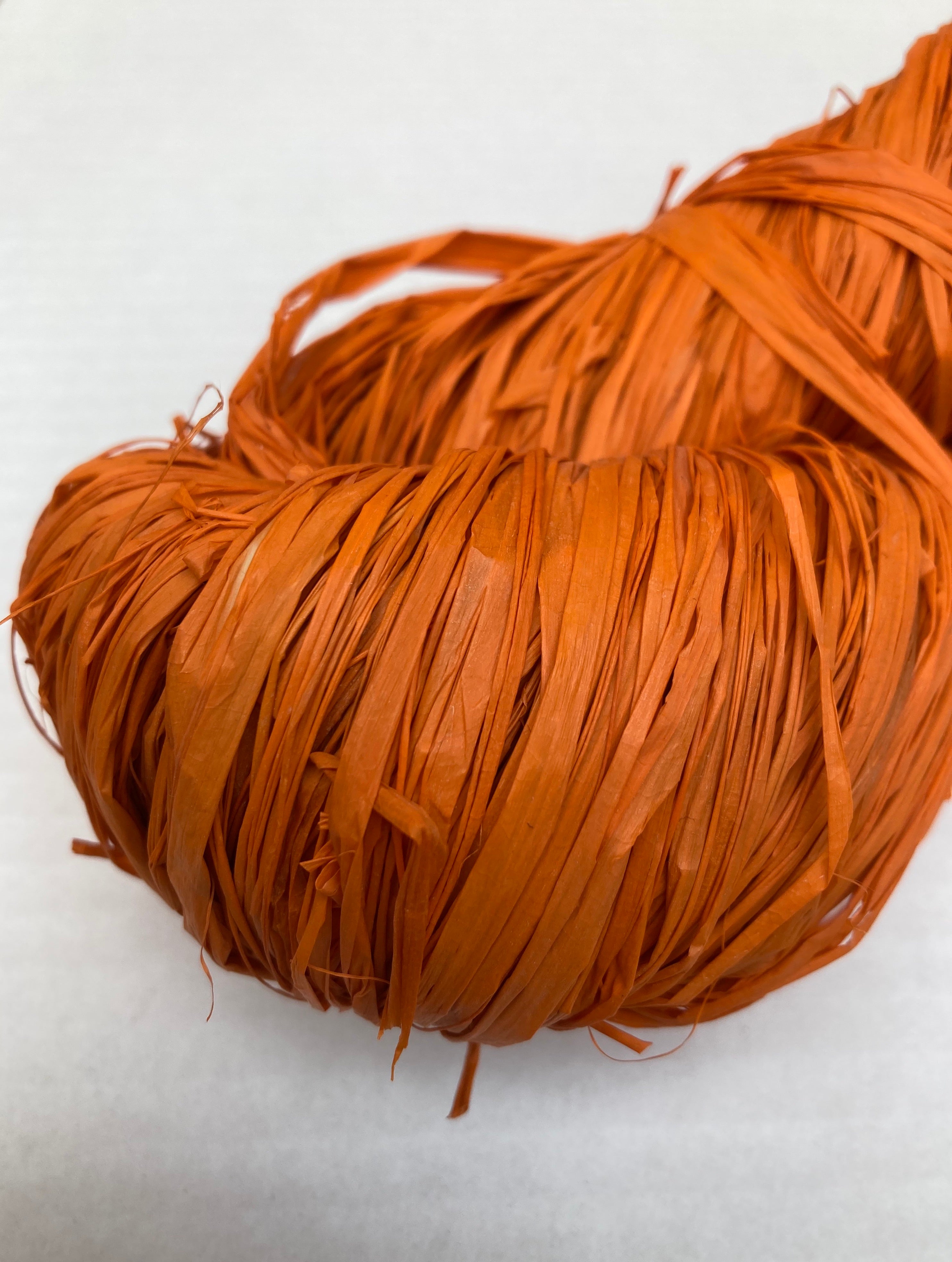 Tjanpi Raffia 250g Orange - The Raffia Connection