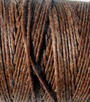 Waxed Linen Thread - Walnut Brown 100m